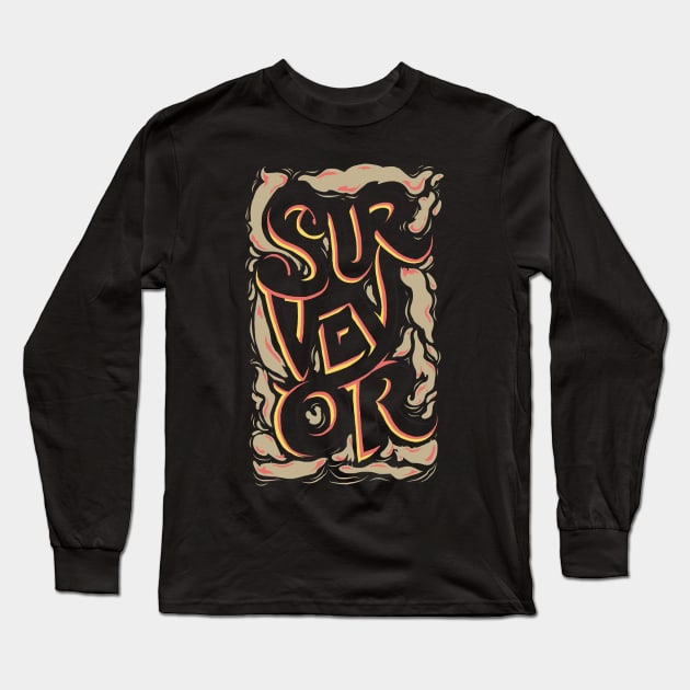 SURVEYOR Long Sleeve T-Shirt by AZMTH CLOTHING